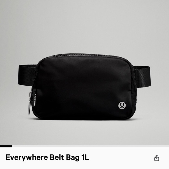 lululemon athletica Handbags - NWT Lululemon Everywhere Belt Bag Black